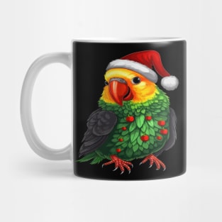 Parakeet Christmas Mug